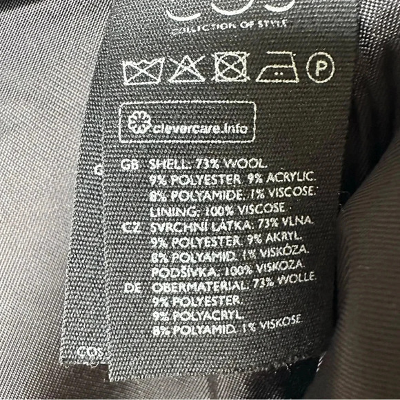 COS Black Wide-Leg Pants - Picture 8 of 8